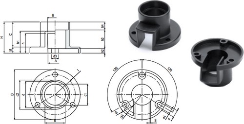 Front torch connector guard