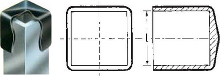 Square Ferrules