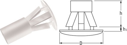 Domed Spacing Supports